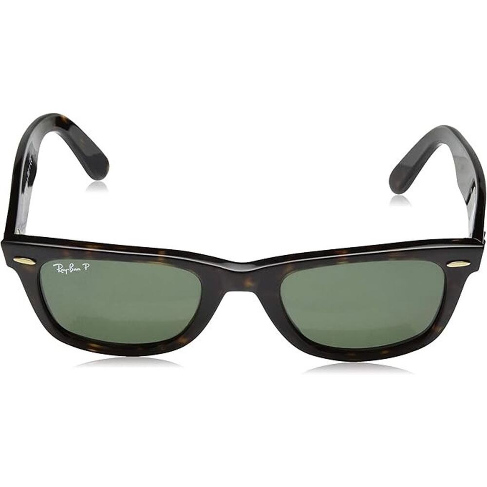 Ray-Ban RB2140 Wayfarer Men's Sunglasses Black Full Rim Square Plastic - Picture 2 of 4